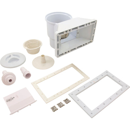 Skimmer Complete, Champlain Plastics, Wide Mouth, White