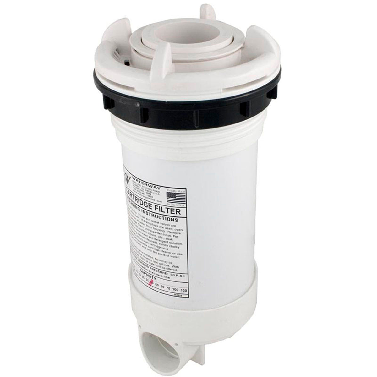Skim Filter Cmplt, WW DynaFlo Spa Top Mount, 40sf, Hi Volume