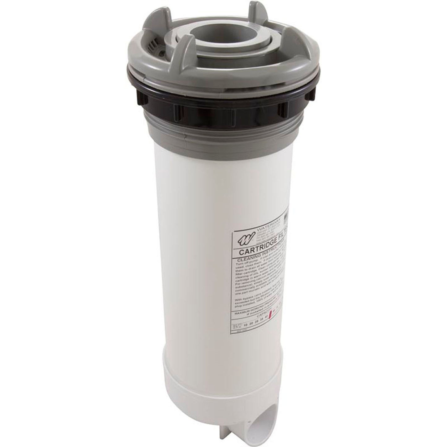 Skim Filter Complete, WW DynaFlo Plus, 50sqft, Gray