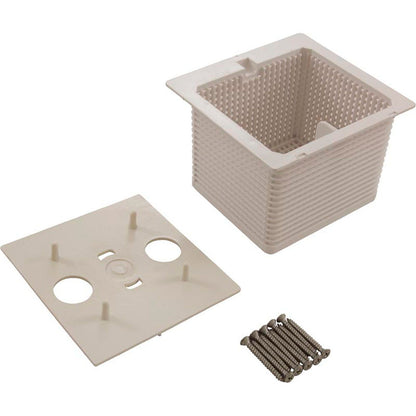 Skimmer Complete, Waterway, Spa Front Access, Gray