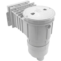 Skimmer Complete,WW Renegade,Pool Fiberglass,2",White, Round