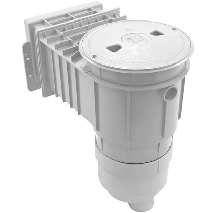 Skimmer Complete,WW Renegade,Pool Fiberglass,2",White, Round