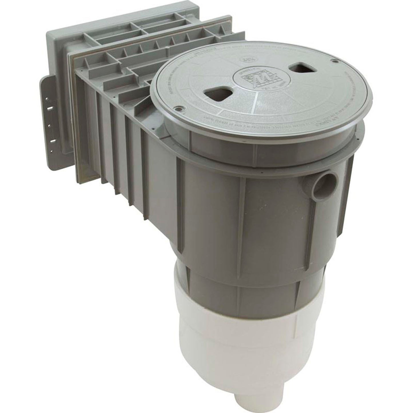 Skimmer Complete, Waterway Renegade, Pool Fiberglass, 2", Gray