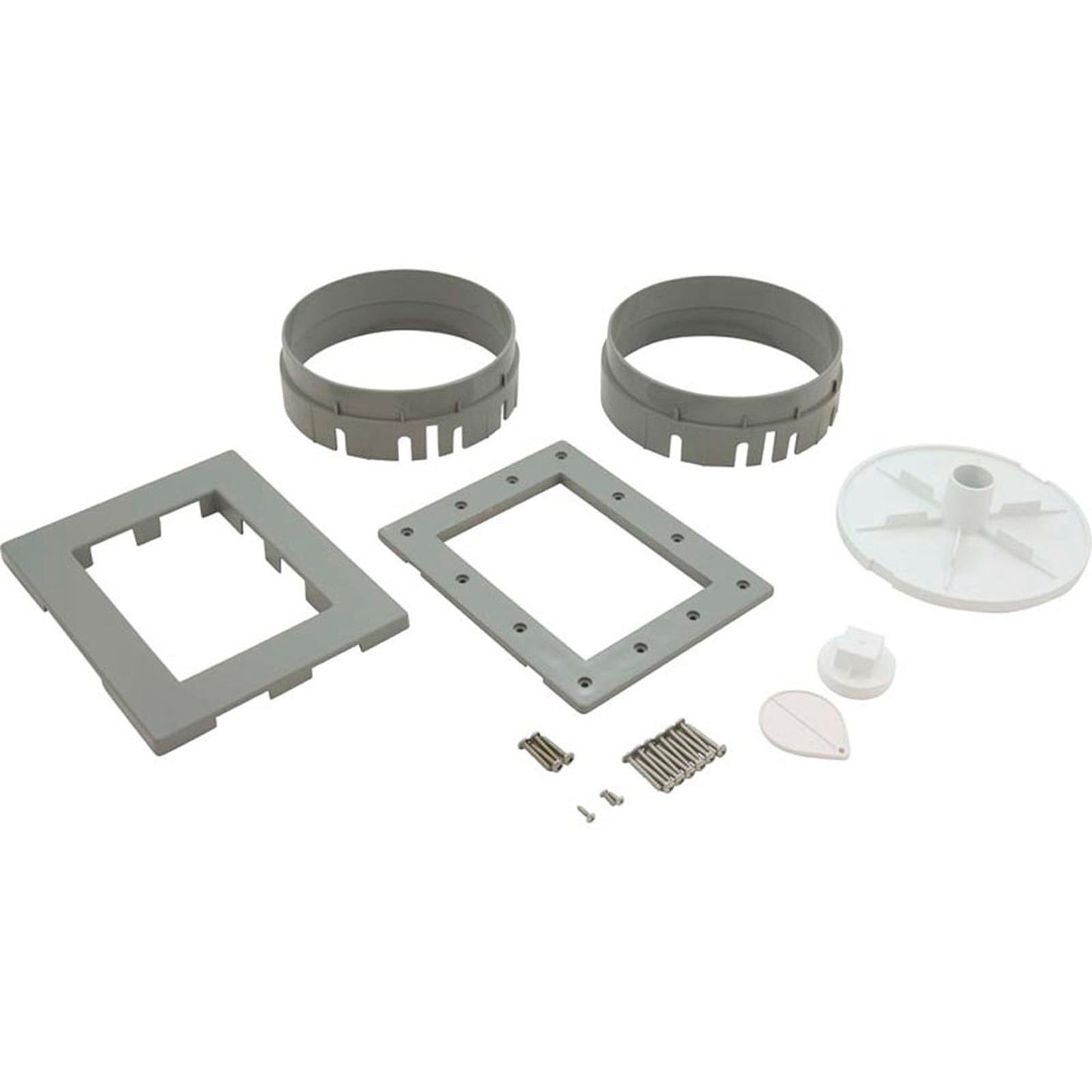 Skimmer Complete, Waterway Renegade, Pool Fiberglass, 2", Gray