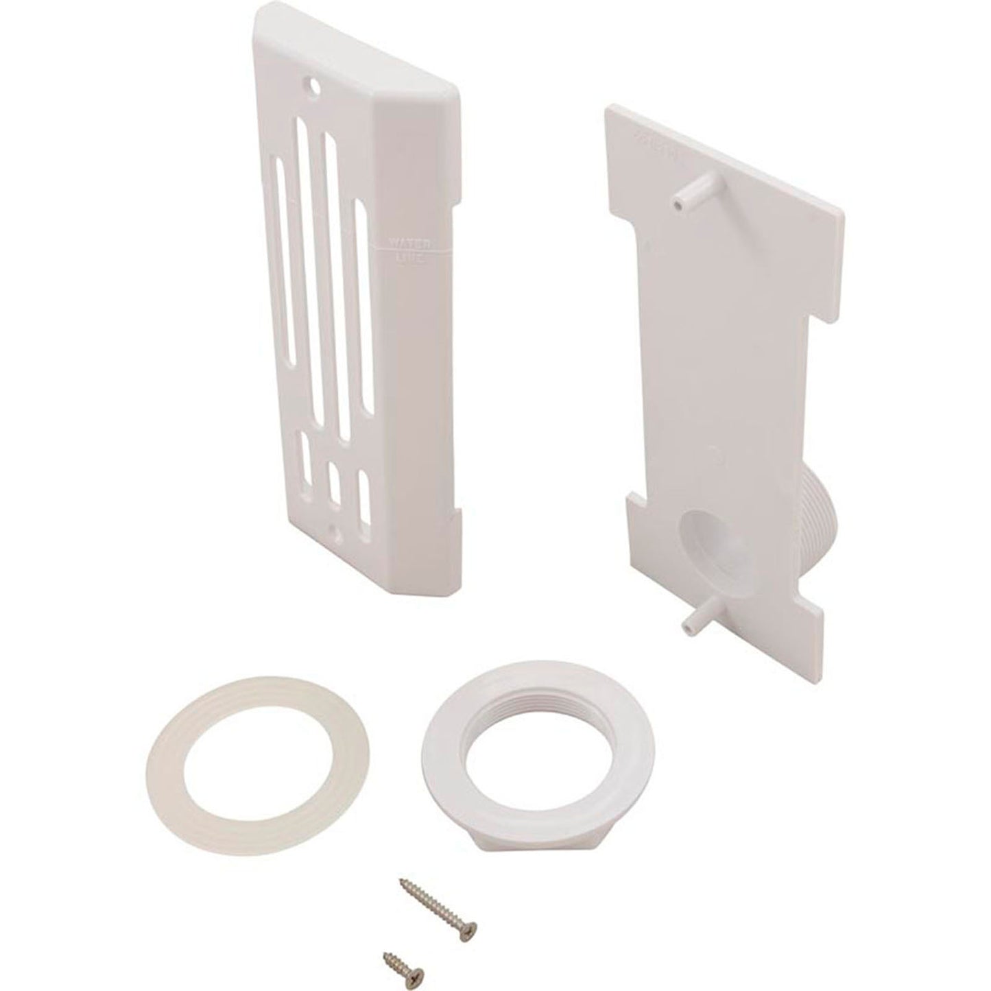 Skimmer Complete, Balboa GG, Spa Strip, w/Straight Nut, Wht