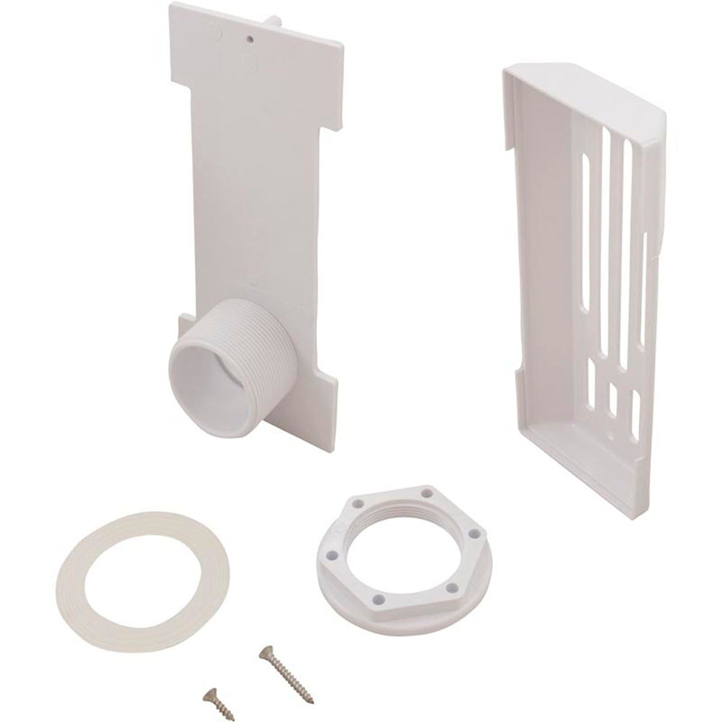 Skimmer Complete, Balboa GG, Spa Strip, w/Straight Nut, Wht