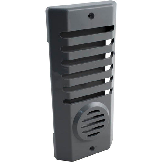 Skimmer Complete, Generic, Spa Strip, w/Straight Nut, Gray