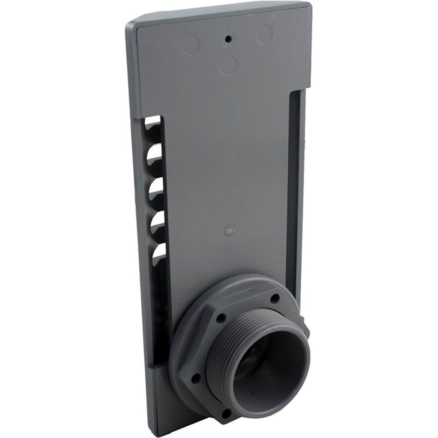 Skimmer Complete, Generic, Spa Strip, w/Straight Nut, Gray