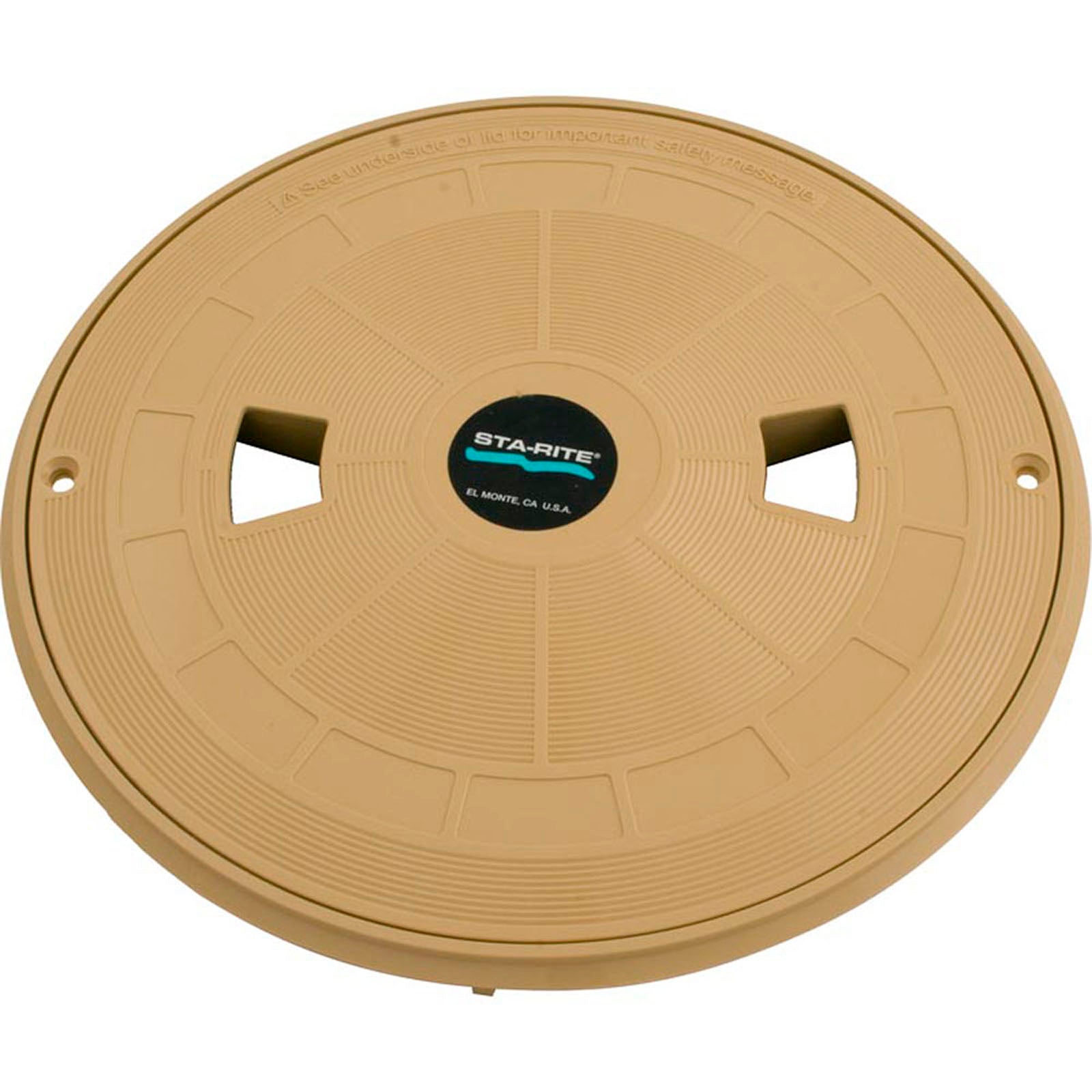 Skimmer Lid Assembly, Pentair Sta-Rite U-3, 10-1/2"od, Tan