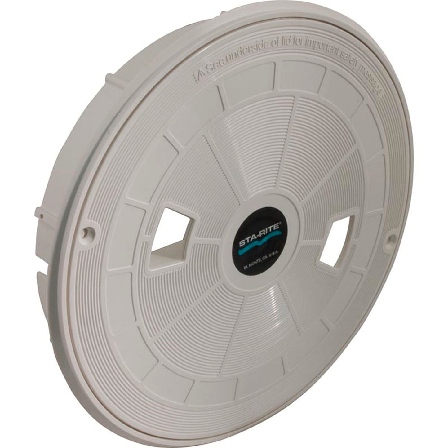 Skimmer Lid Assembly, Pentair Sta-Rite U-3, 10-9/16"od, White