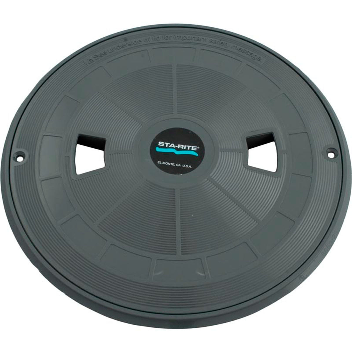 Skimmer Lid Assembly, Pentair Sta-Rite U-3, 10-1/2"od, Gray