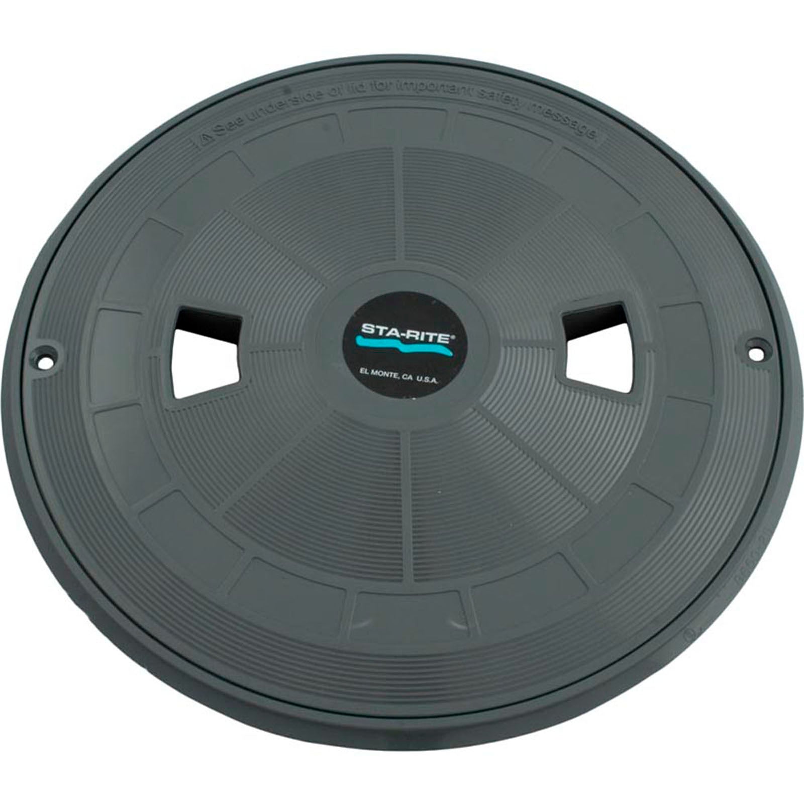 Skimmer Lid Assembly, Pentair Sta-Rite U-3, 10-1/2"od, Gray