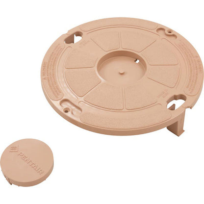 Skimmer Lid, Pentair, Admiral S15/S20, Lockdown, Tan