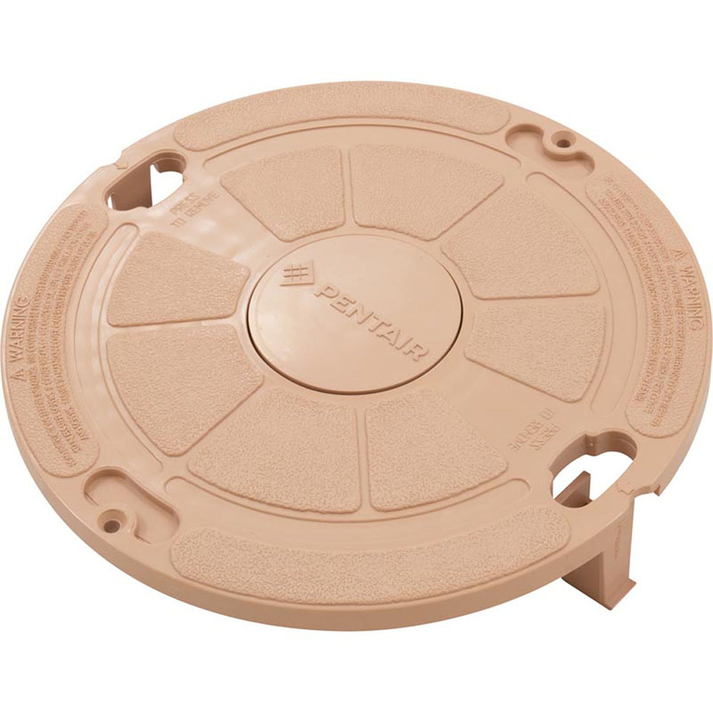 Skimmer Lid, Pentair, Admiral S15/S20, Lockdown, Tan