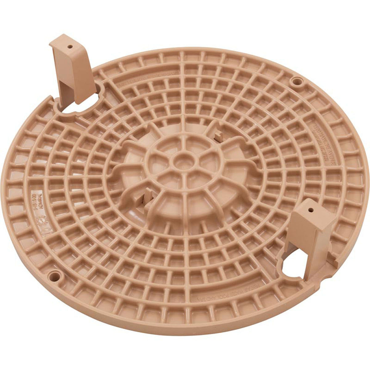 Skimmer Lid, Pentair, Admiral S15/S20, Lockdown, Tan