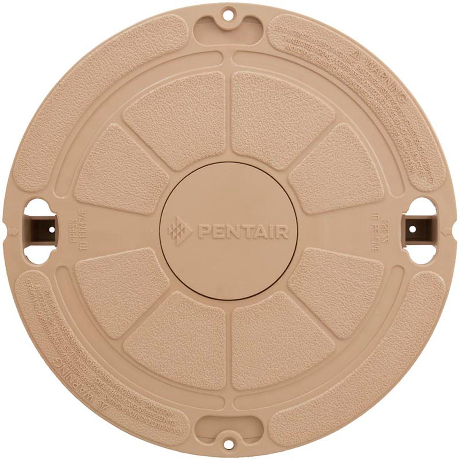 Skimmer Lid, Pentair, Admiral S15/S20, Lockdown, Tan