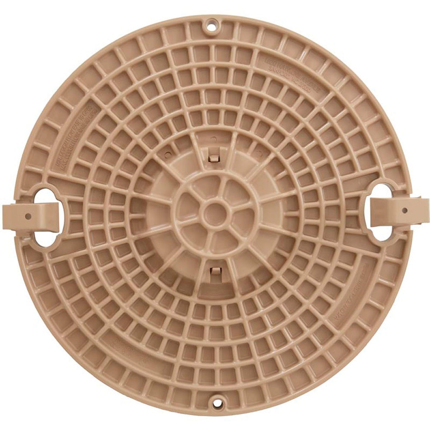 Skimmer Lid, Pentair, Admiral S15/S20, Lockdown, Tan