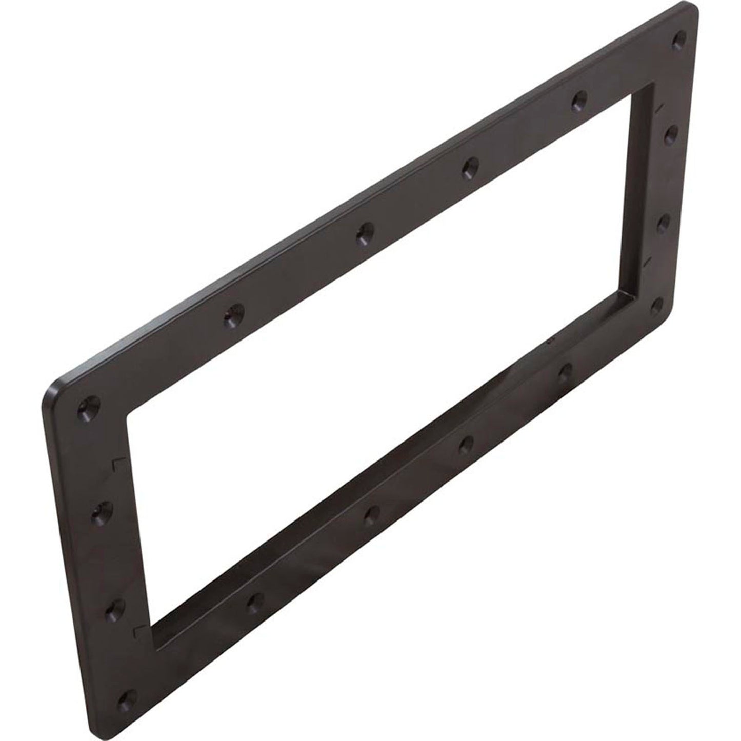 Skimmer Faceplate, Pentair/PacFab Bermuda, Wide Mouth, Black