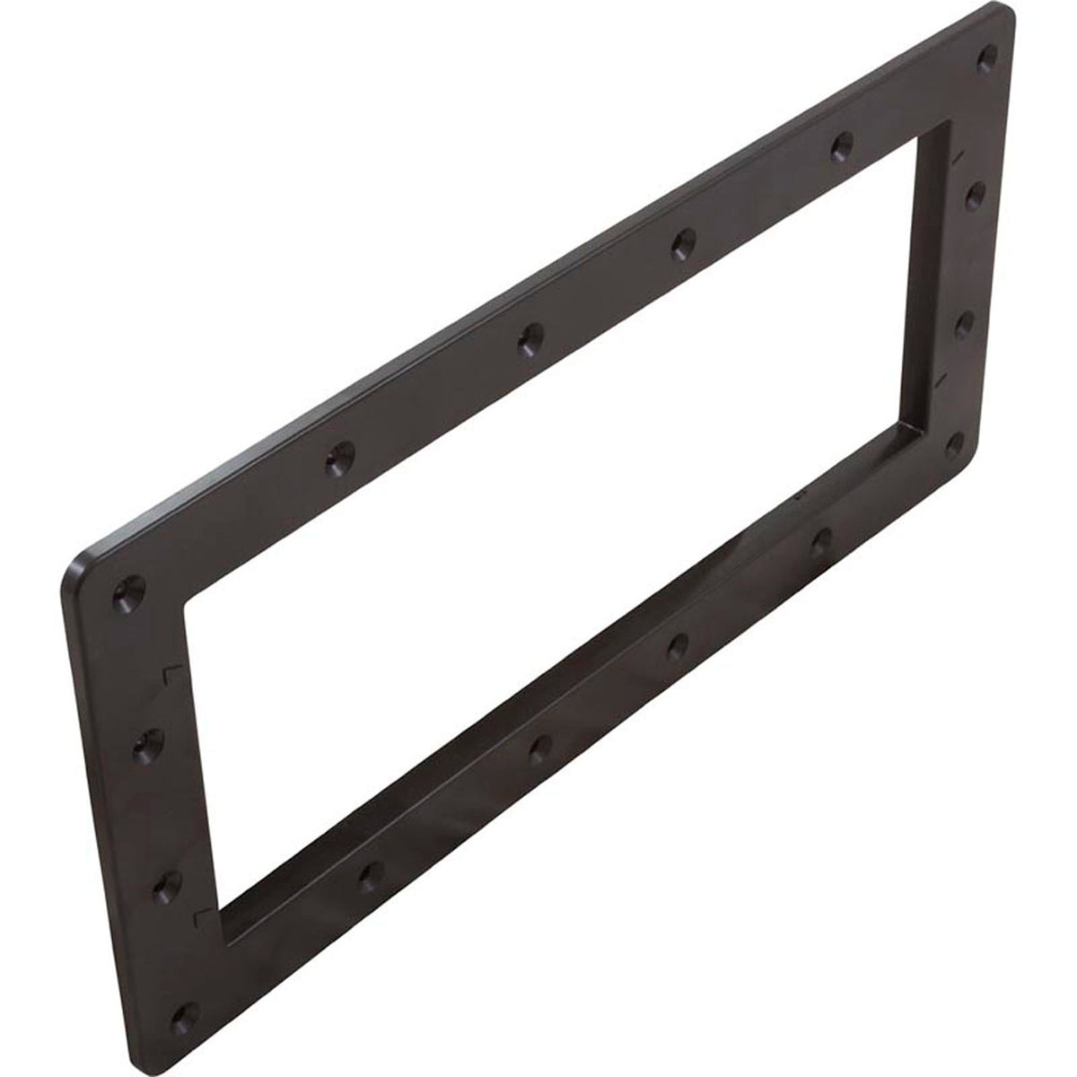 Skimmer Faceplate, Pentair/PacFab Bermuda, Wide Mouth, Black