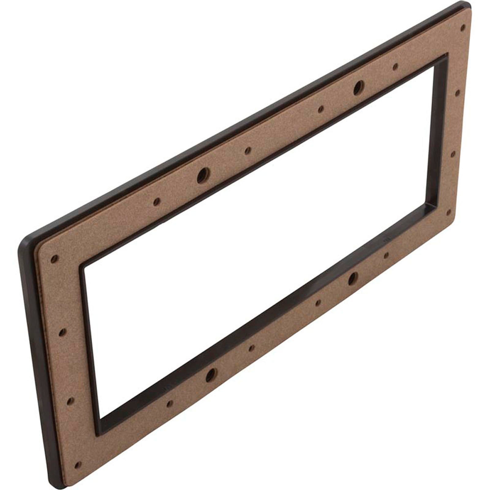 Skimmer Faceplate, Pentair/PacFab Bermuda, Wide Mouth, Black