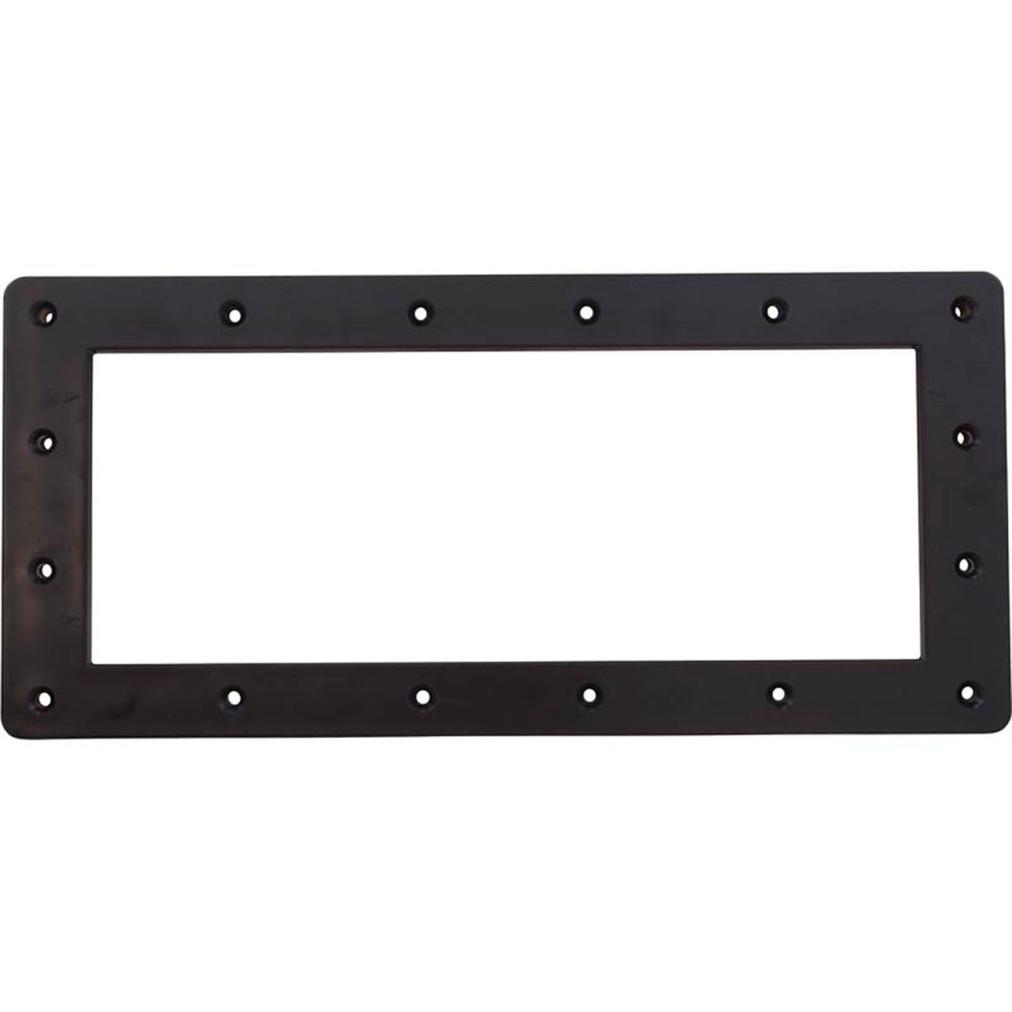 Skimmer Faceplate, Pentair/PacFab Bermuda, Wide Mouth, Black