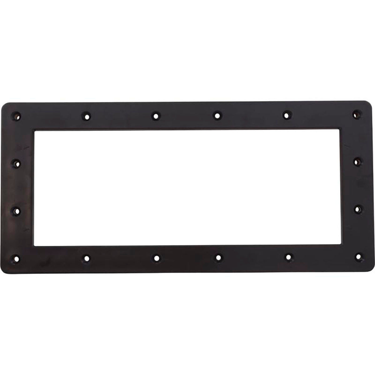Skimmer Faceplate, Pentair/PacFab Bermuda, Wide Mouth, Black