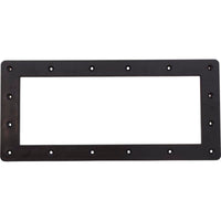 Skimmer Faceplate, Pentair/PacFab Bermuda, Wide Mouth, Black