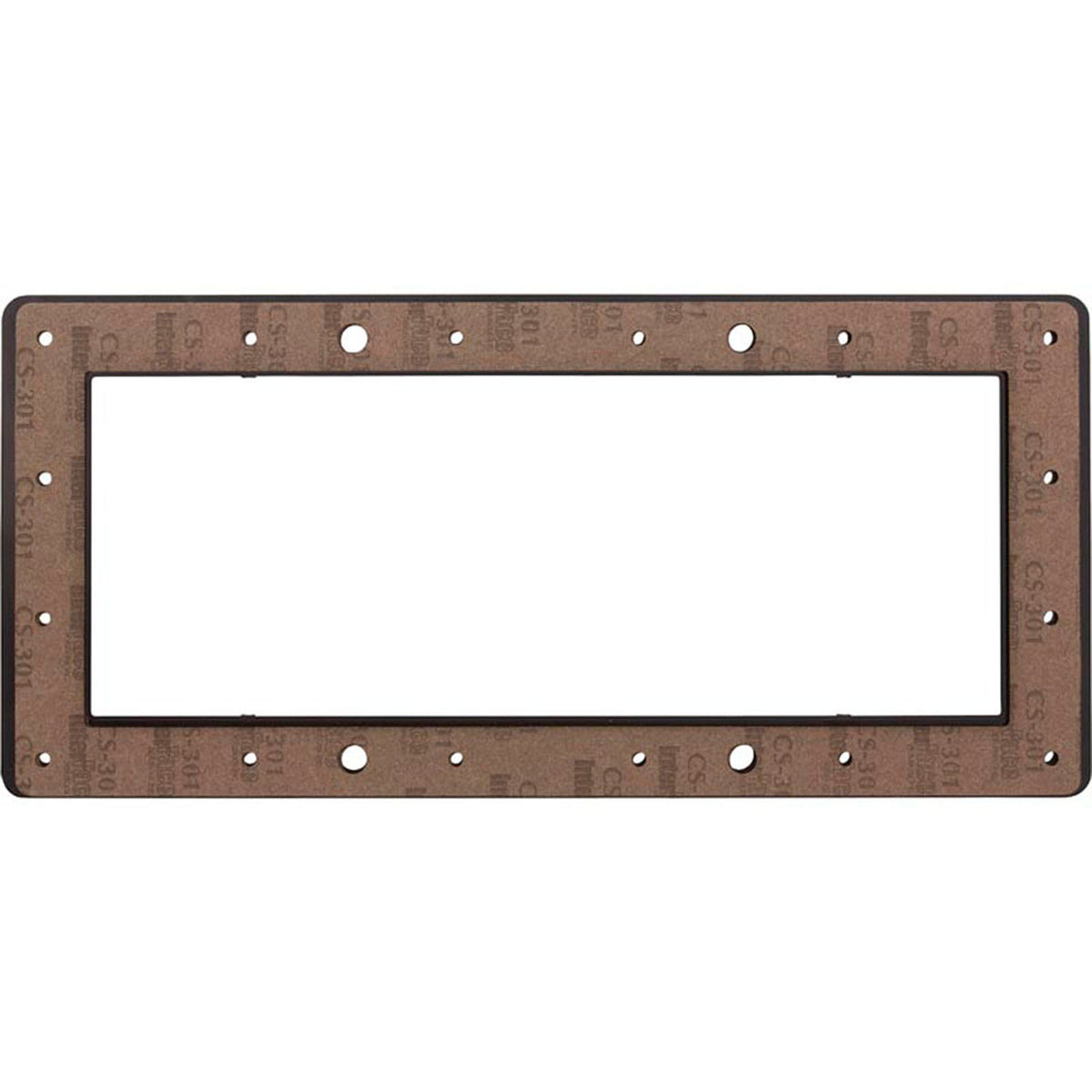 Skimmer Faceplate, Pentair/PacFab Bermuda, Wide Mouth, Black