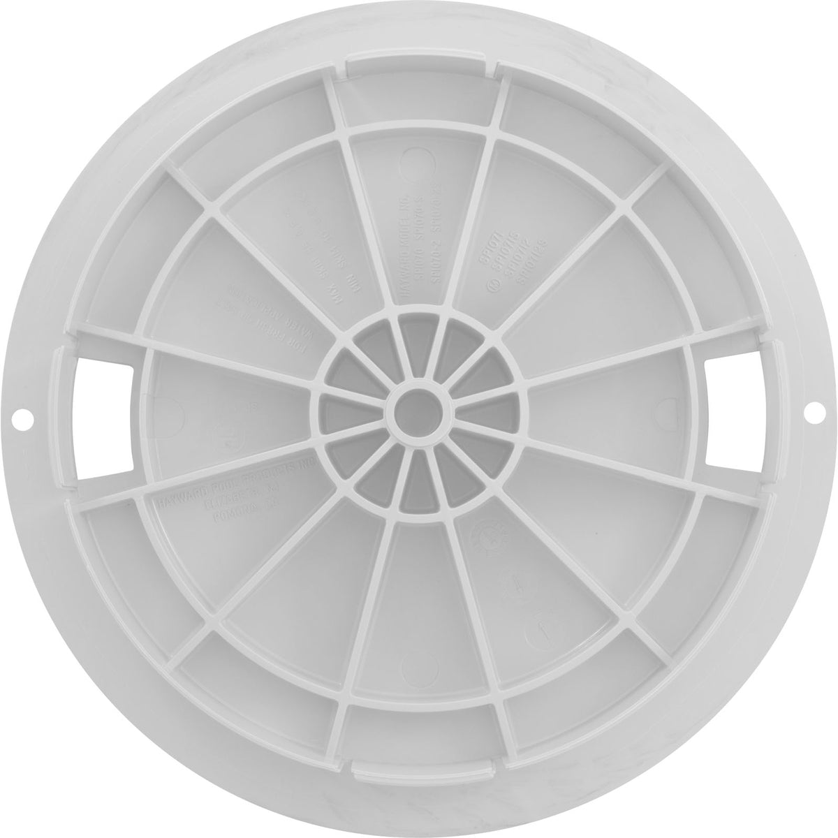 Lid, Hayward SP1070 Skimmer, 8-3/8" Diameter, White
