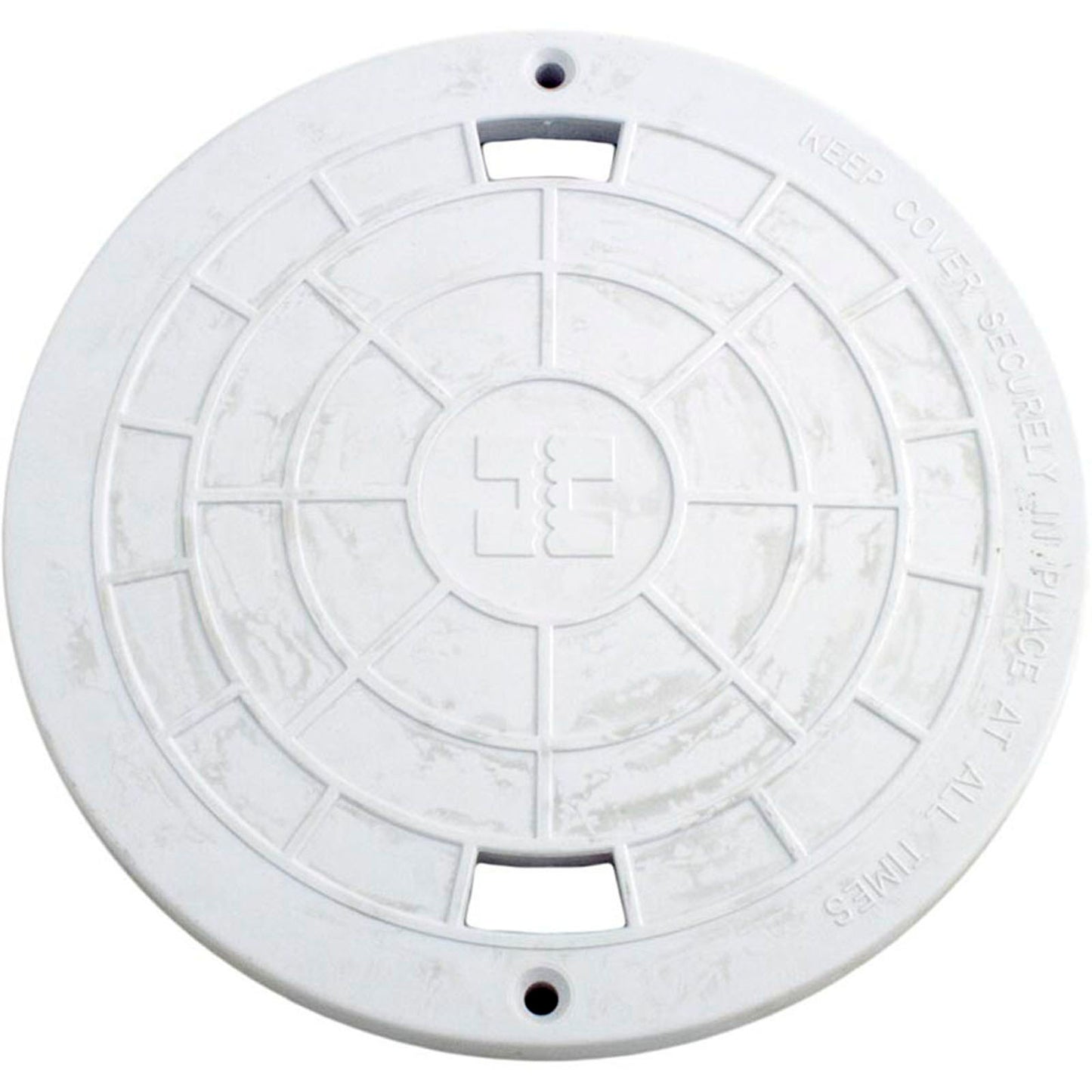 Lid, Hayward SP1075/SP1076/SP1077 Skimmer, 8-3/4"od, White