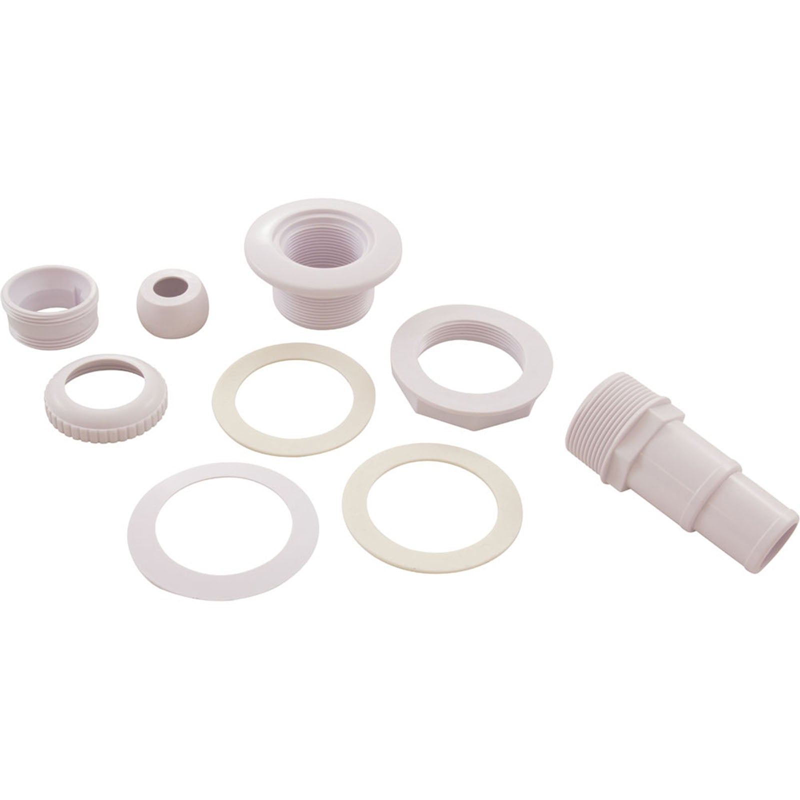 Inlet Fitting, Olympic Skimmer, White