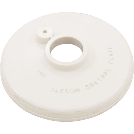 Skimmer Vacuum Control Plate, Kafko, 7-3/16"od, White