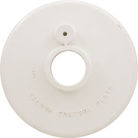 Skimmer Vacuum Control Plate, Kafko, 7-3/16"od, White