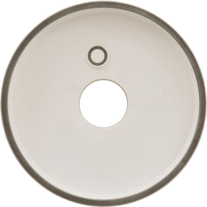 Plaque de contrôle du vide pour écumoire, Kafko, 7-3/16" de diamètre extérieur, blanche