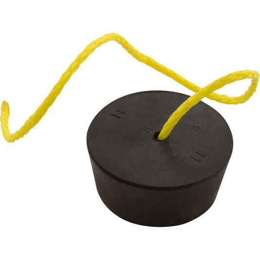 Control Plate Plug, Waterco Hydro Pak Skimmer, w/String