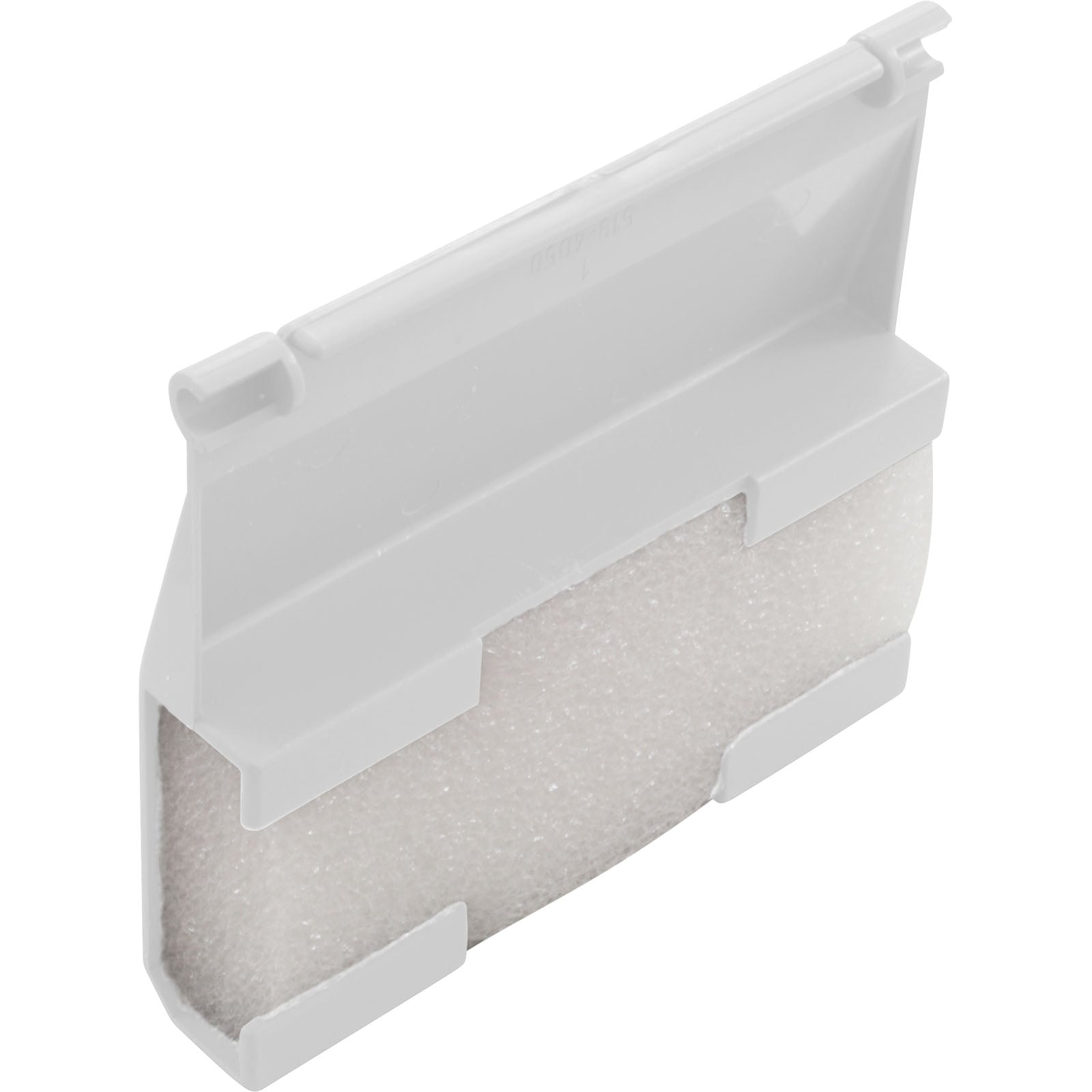 Weir, Waterway FloPro, Front Access, White, with Foam Insert