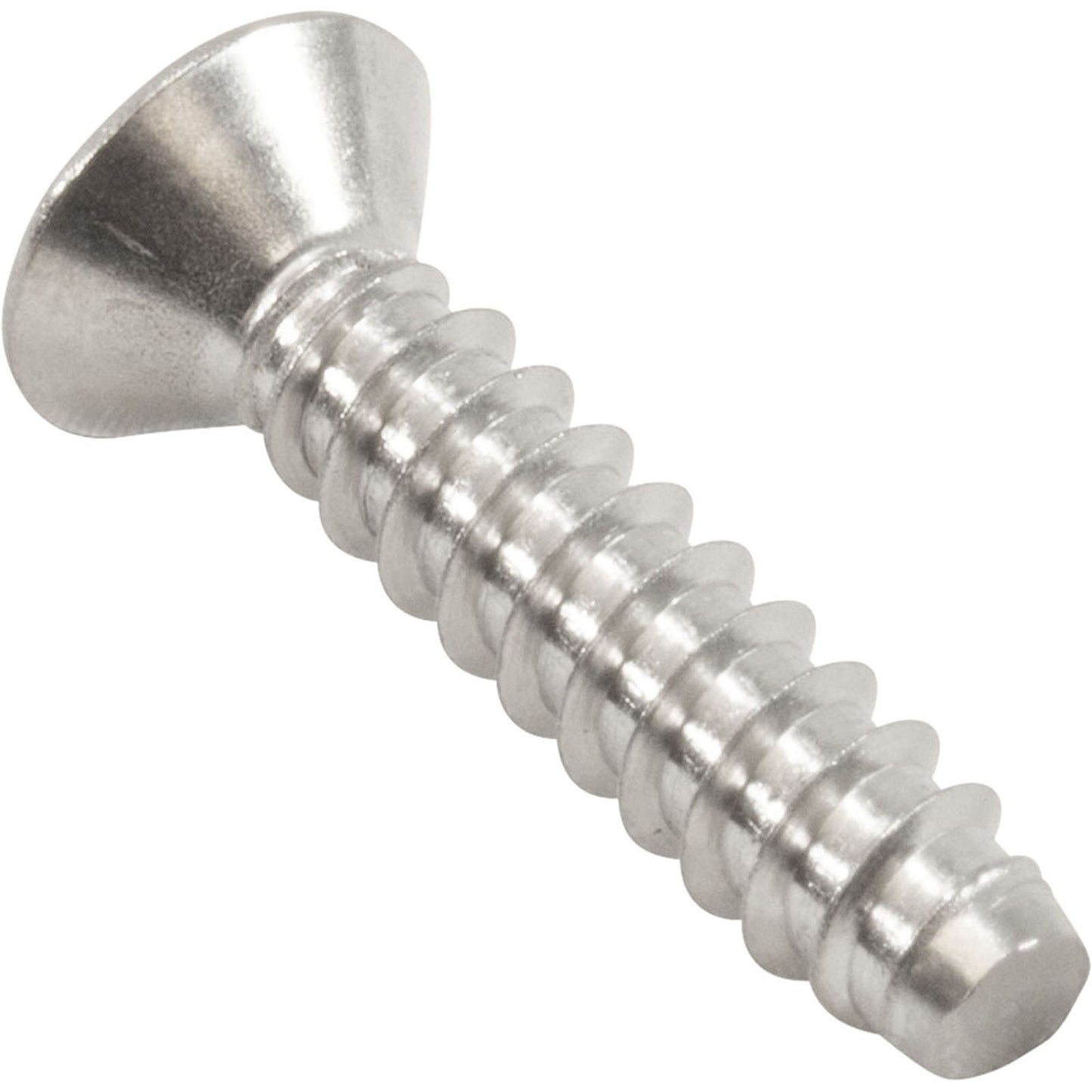 Tornillo de desnatador, canal de agua, n.° 12 x 1"