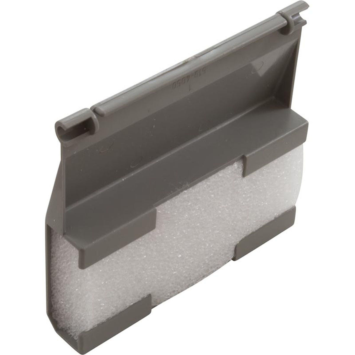 Weir, Waterway Front Access Skim Filter, Light Gray, w/ Foam