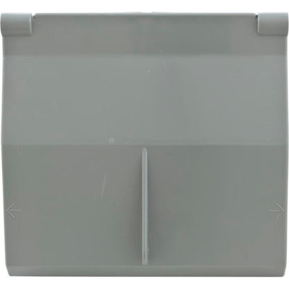 Weir, filtre d'écumage à accès frontal pour voie navigable, gris clair, avec mousse