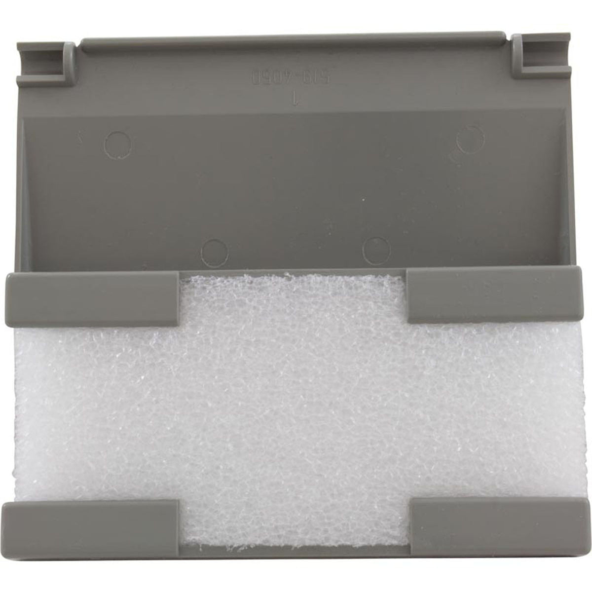 Weir, Waterway Front Access Skim Filter, Light Gray, w/ Foam