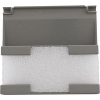 Weir, Waterway Front Access Skim Filter, Light Gray, w/ Foam