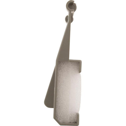 Weir, filtre d'écumage à accès frontal pour voie navigable, gris clair, avec mousse