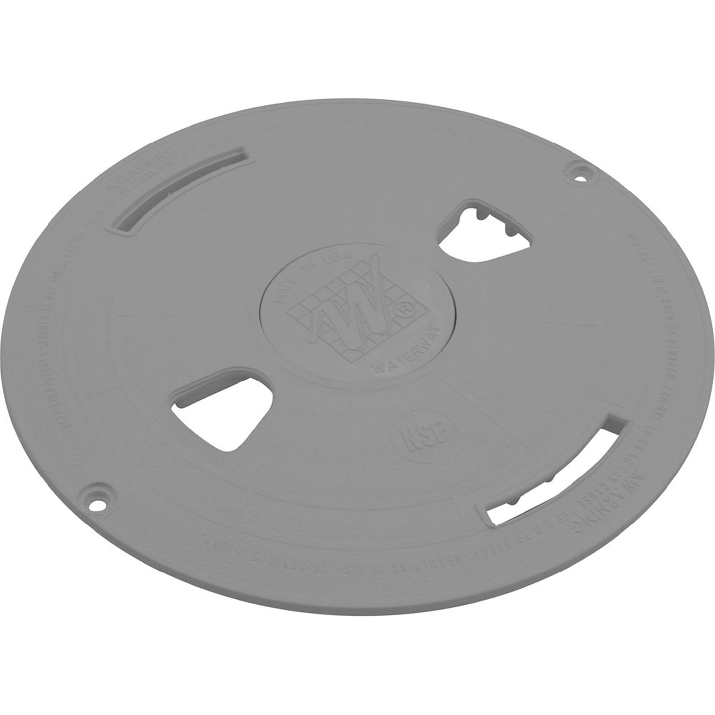 Skimmer Lid, Waterway Renegade, 9-13/16"od, Gray