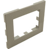 Skimmer Faceplate Cover, Waterway Renegade, Vinyl Gray