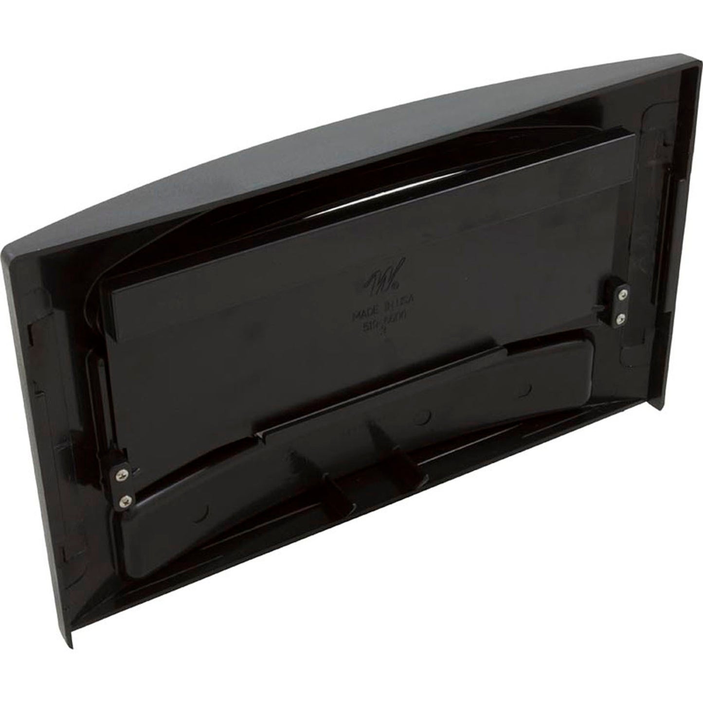 Front Plate Assembly, WW Front Access Skimmer 100sqft, Oval, Black