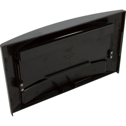 Front Plate Assembly, WW Front Access Skimmer 100sqft, Oval, Black
