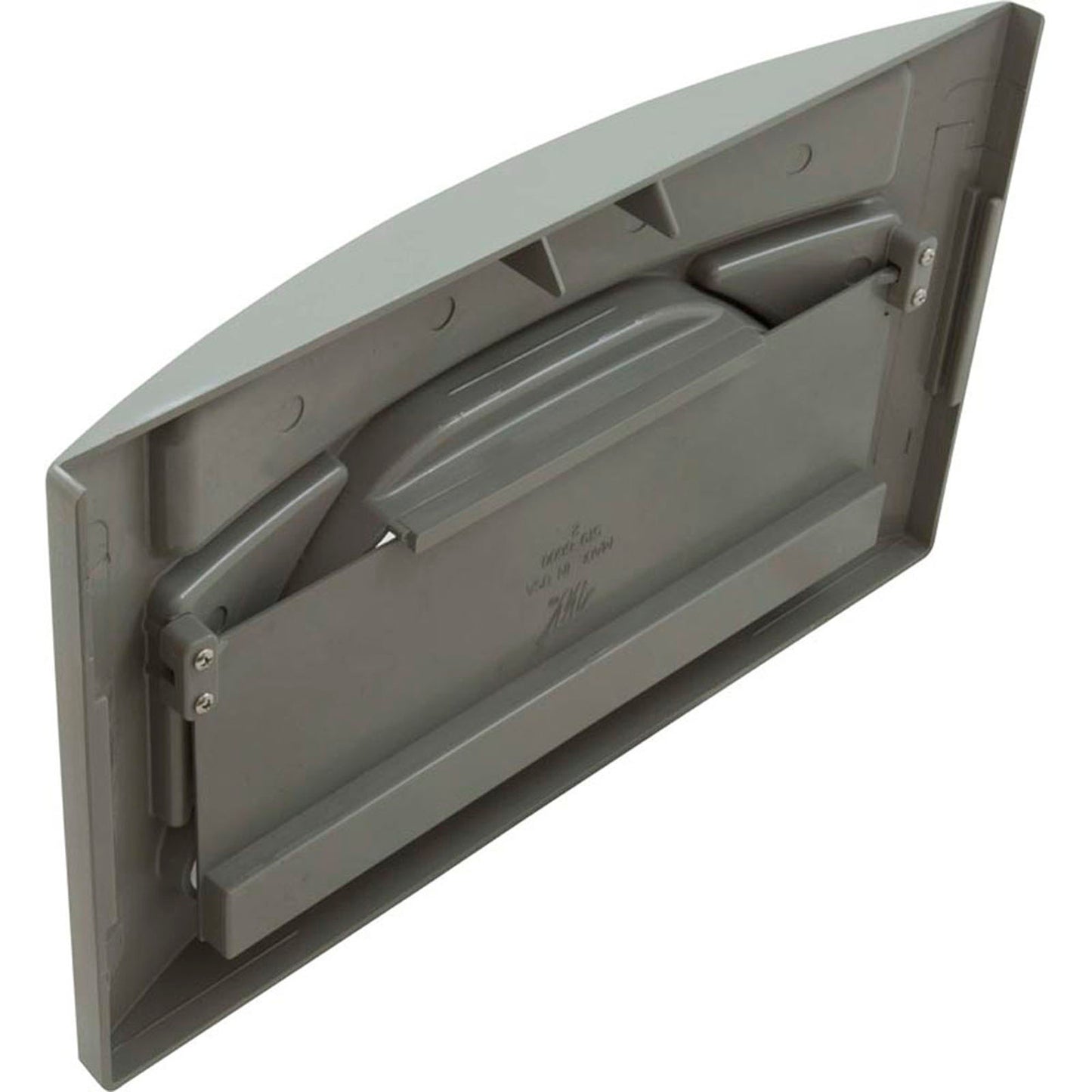 Front Plate Assembly, WW Front Access Skimmer 100sqft, Oval, Gray