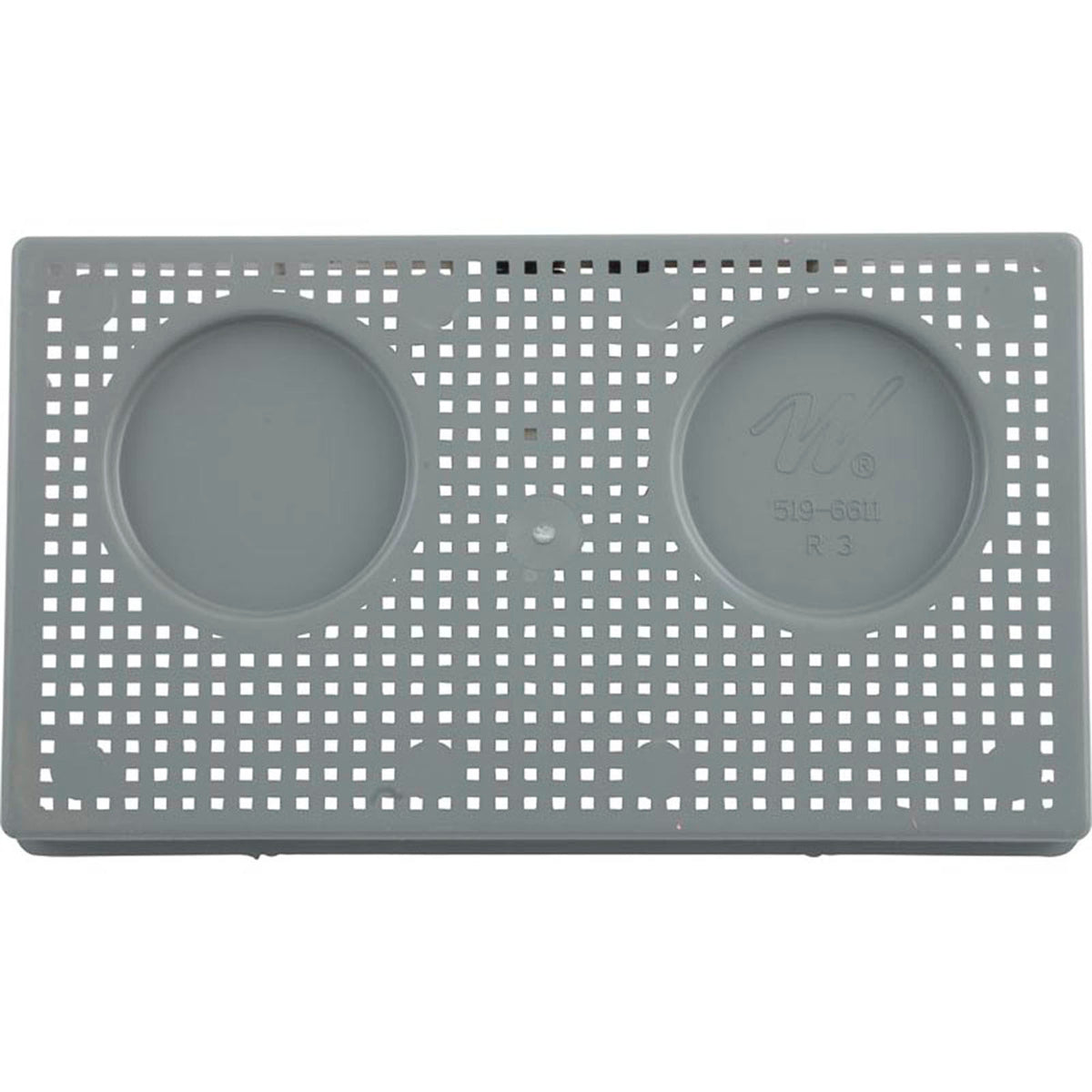 Basket, Skimmer, OEM Waterway Front Access 100sf, Gray