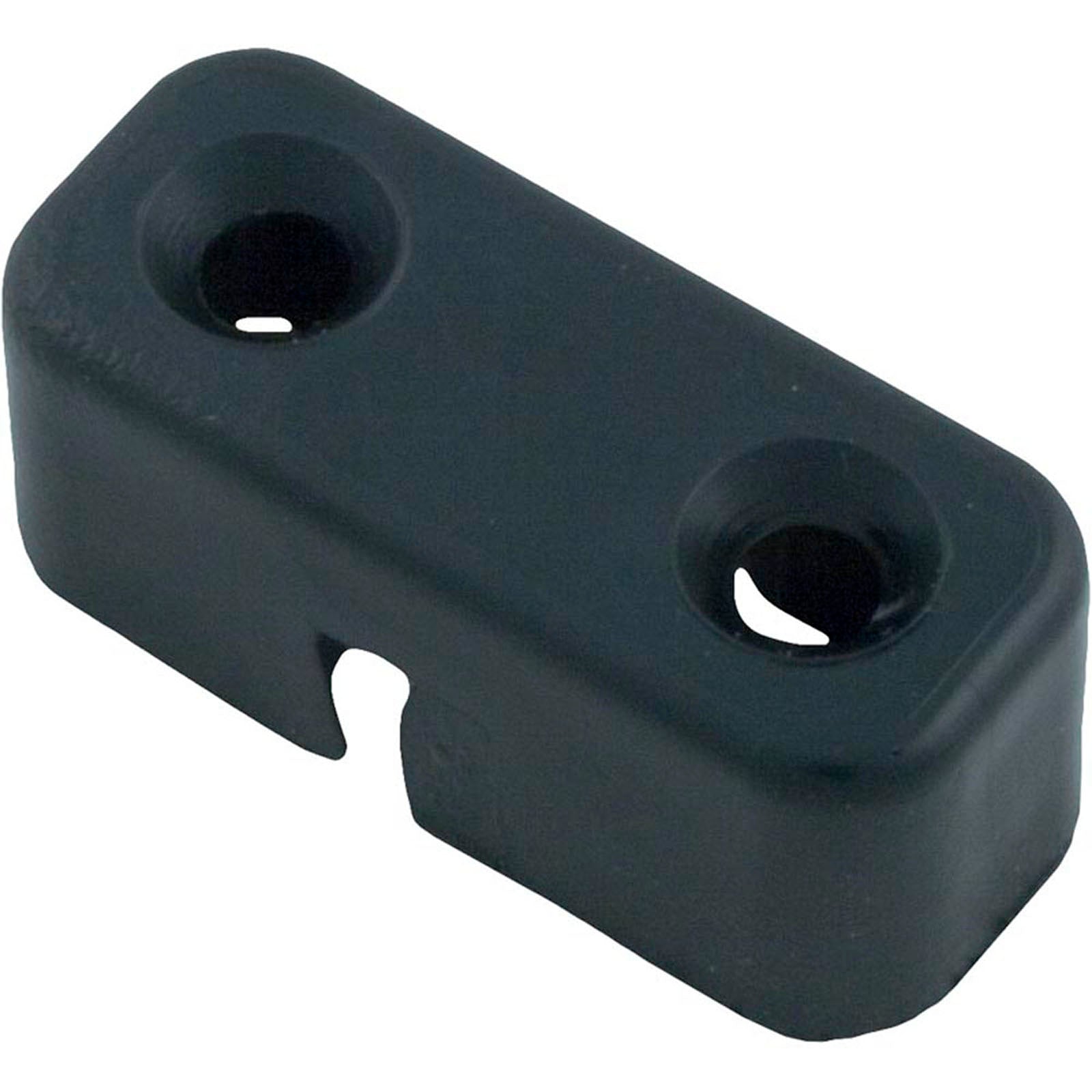 Hinge Mount, WW 50/100/200sqft Skimmer, Dual Port, Black