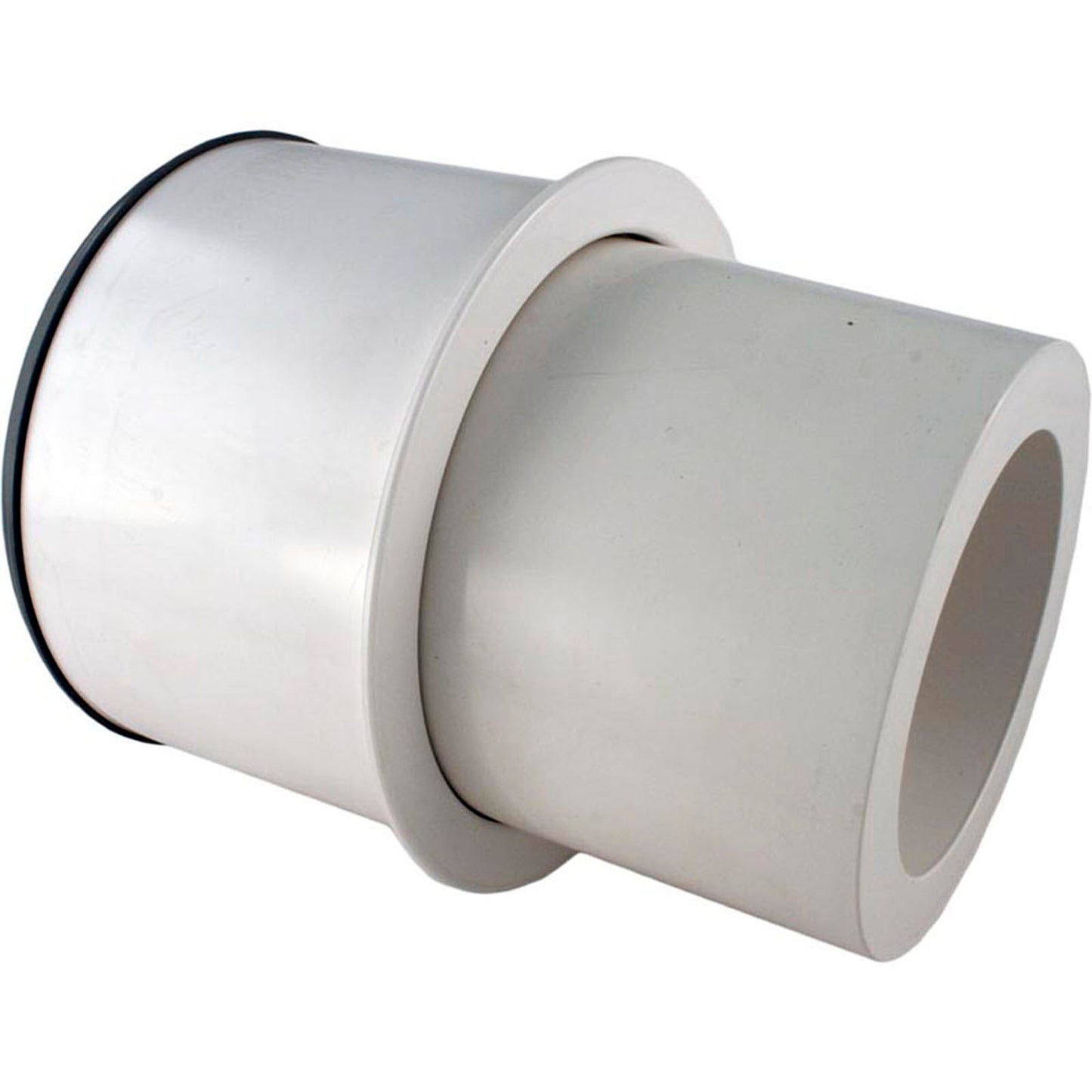 Weir, Waterway DynaFlo Plus/DynaFlo Low Prof, Round, White